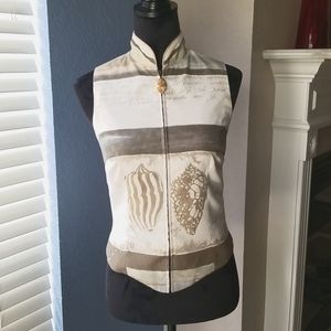 TAPP New York Summer Vest Size Small